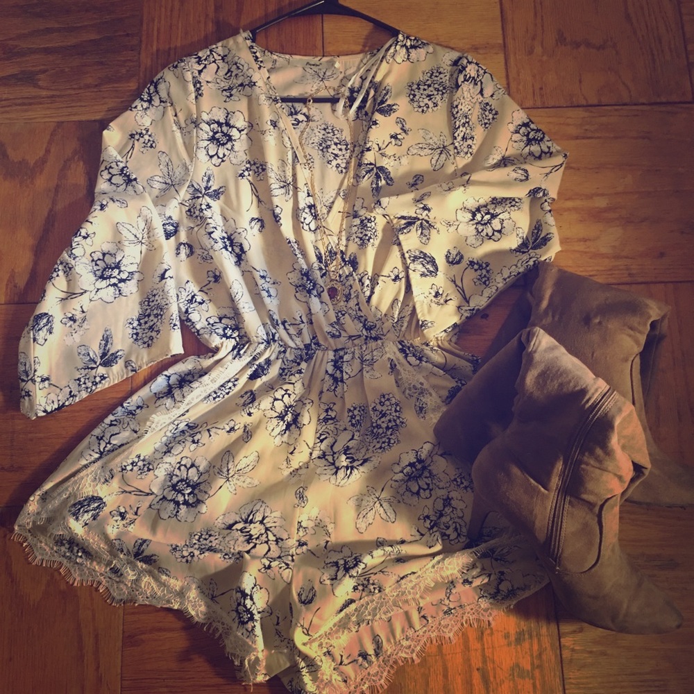 Floral romper